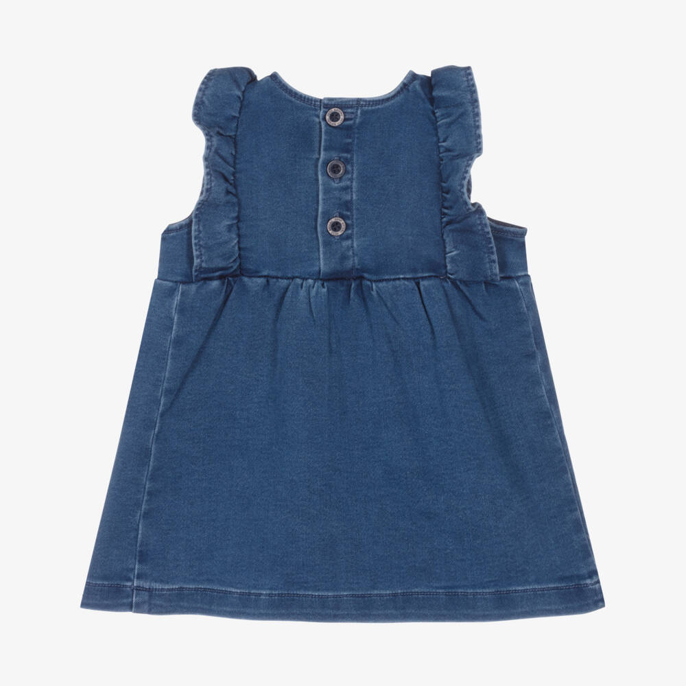 Petit Bateau-Платье из мягкого денима для девочек | Childrensalon Outlet