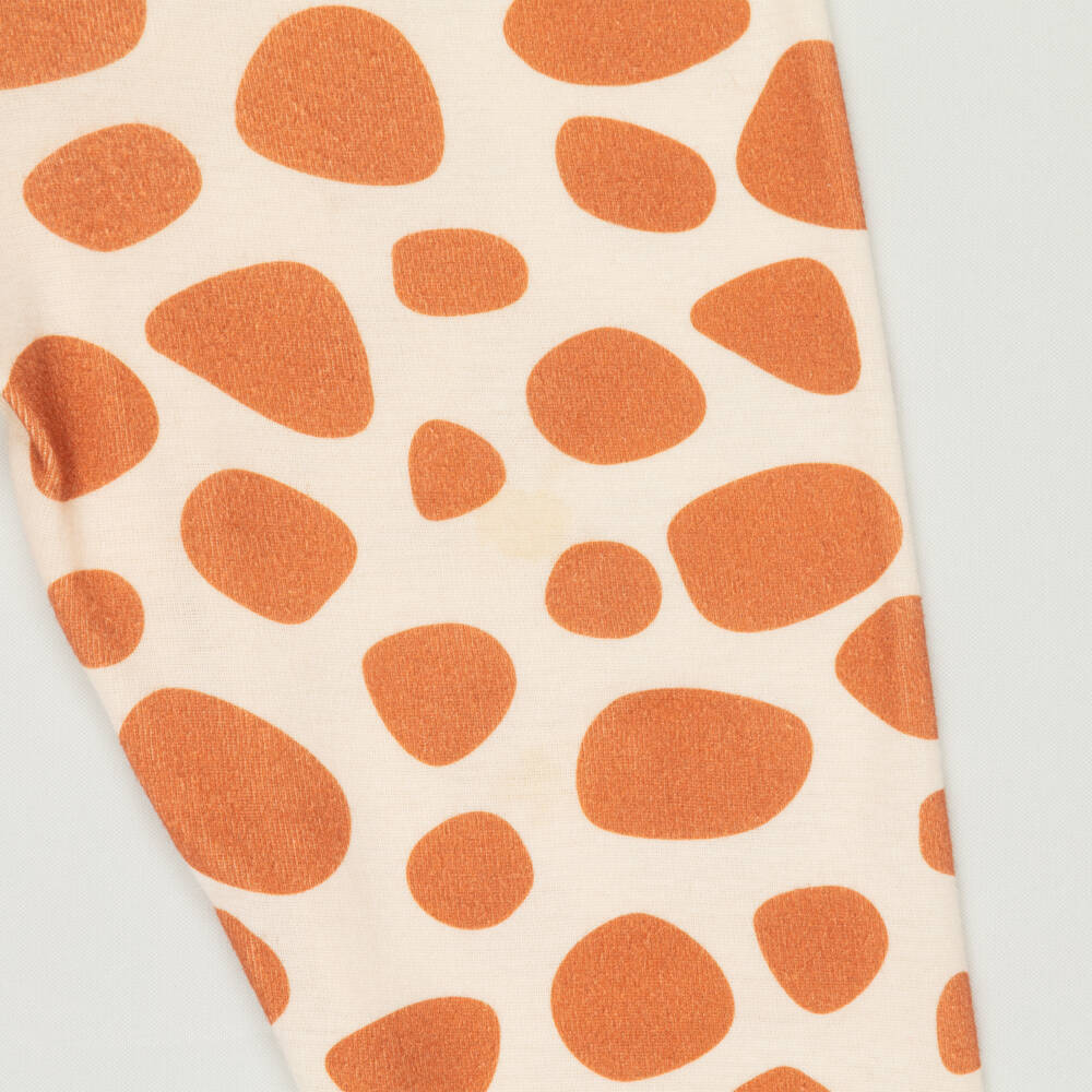 Petit Bateau-Preloved Girls Beige Giraffe Print Pyjama Bottoms (3 years) | Childrensalon Outlet