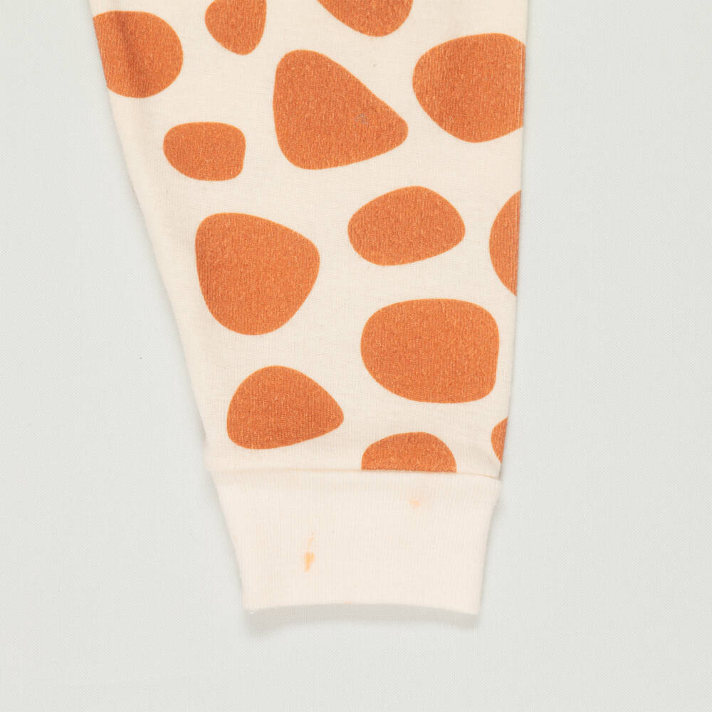 Petit Bateau-Preloved Girls Beige Giraffe Print Pyjama Bottoms (3 years) | Childrensalon Outlet