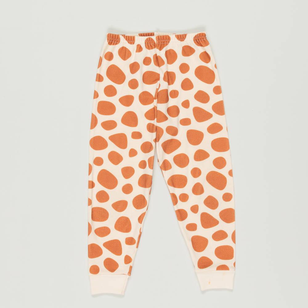 Petit Bateau-Preloved Girls Beige Giraffe Print Pyjama Bottoms (3 years) | Childrensalon Outlet