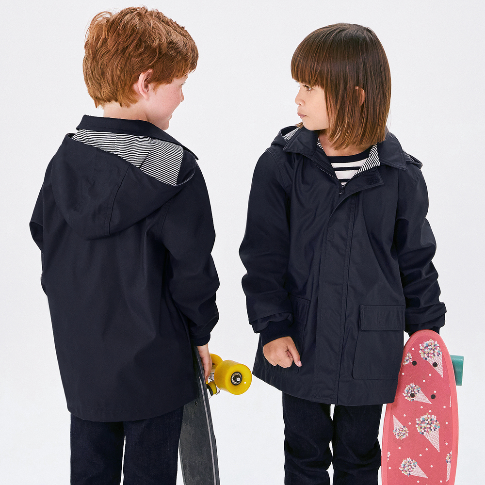 Petit Bateau Water Repellent Raincoat