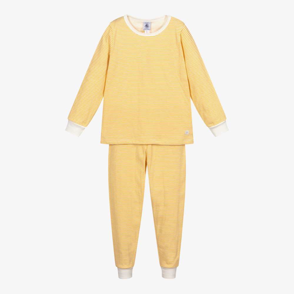 Yellow striped pyjamas 2025