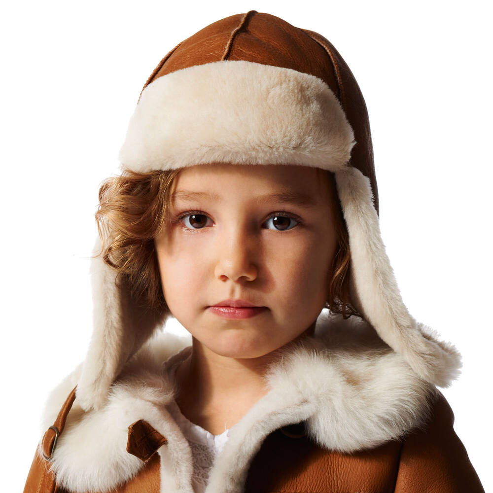 Petit Nord - Brown Merino Lambskin 