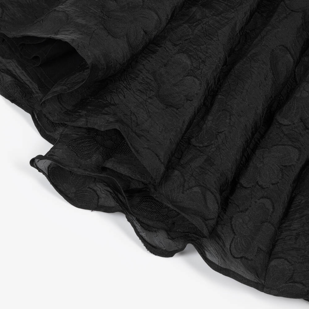 Petite Amalie-فستان جاكار أسود أنيق للبنات | Childrensalon Outlet