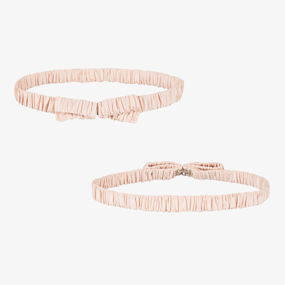 Petite Amalie-Girls Coral Tulle Floral Gown | Childrensalon Outlet