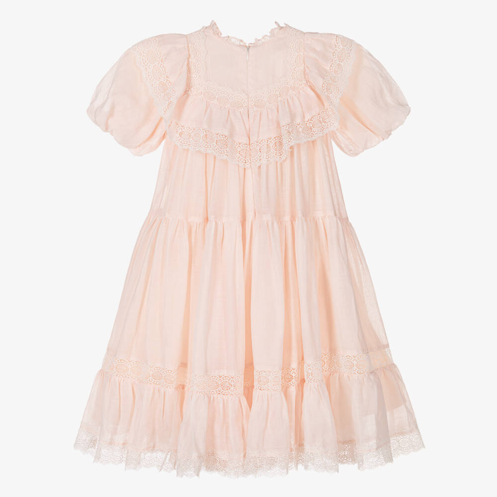 Petite Amalie-فستان دانتيل قطني ناعم للبنات | Childrensalon Outlet