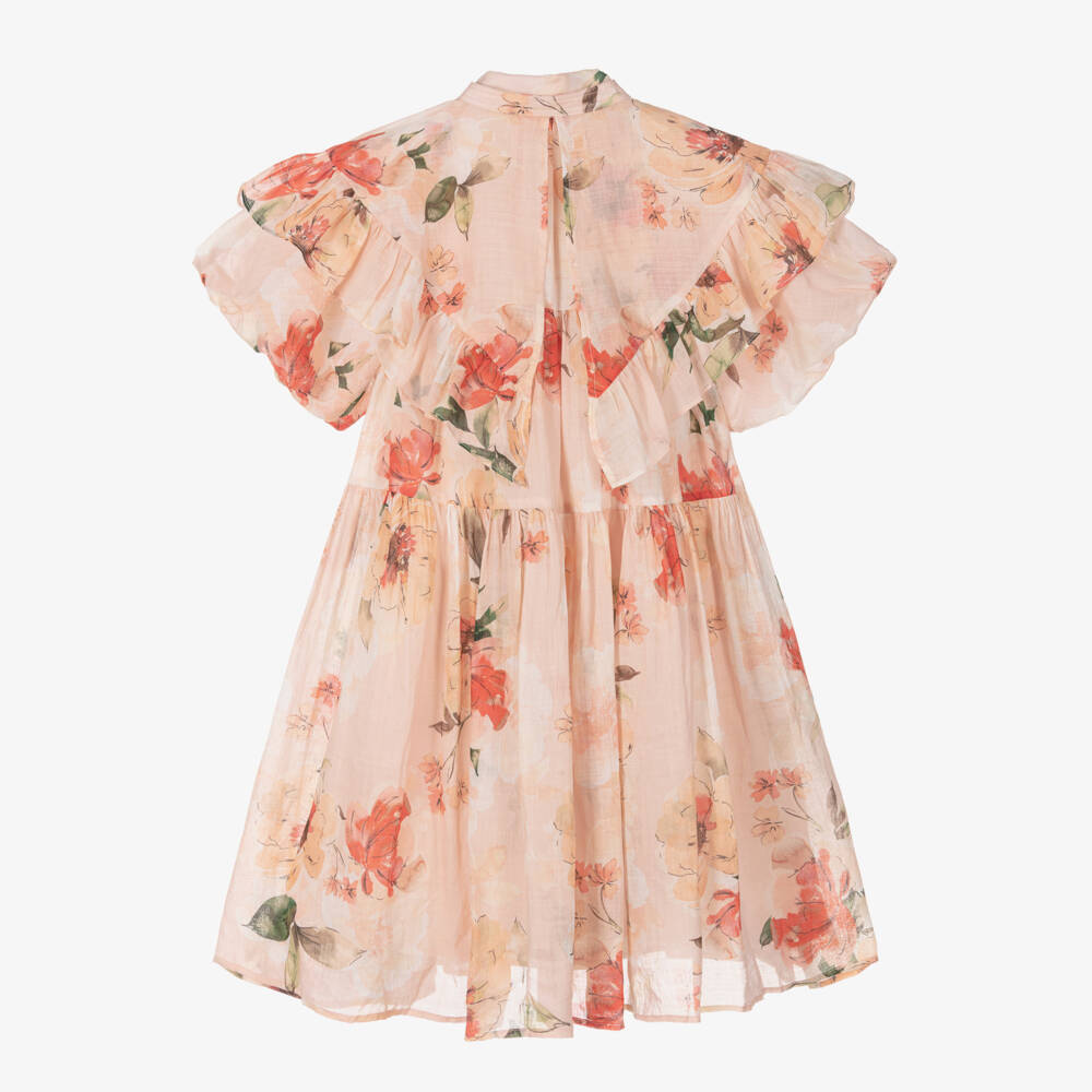 Petite Amalie-طقم كتان وردي ناعم للبنات | Childrensalon Outlet