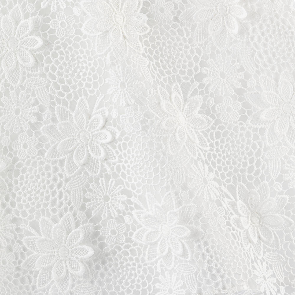 Petite Amalie-Girls Flutter Sleeve Lace Dress | Childrensalon Outlet