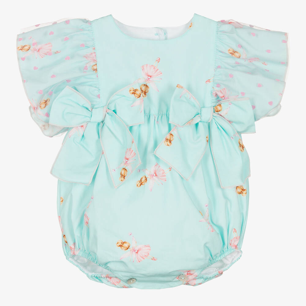 Phi Clothing - Baby Girls Blue Ballerina Shortie | Childrensalon