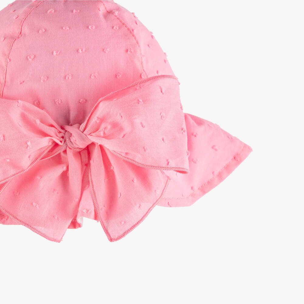 Phi Clothing-Baby Girls Pink Plumeti Shortie Set | Childrensalon Outlet