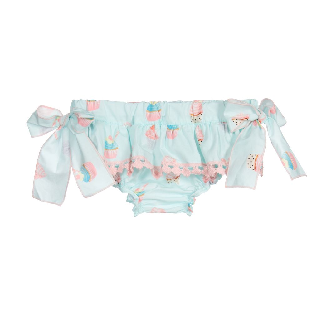 Phi Clothing-Blue Cupcakes Bloomers | Childrensalon Outlet