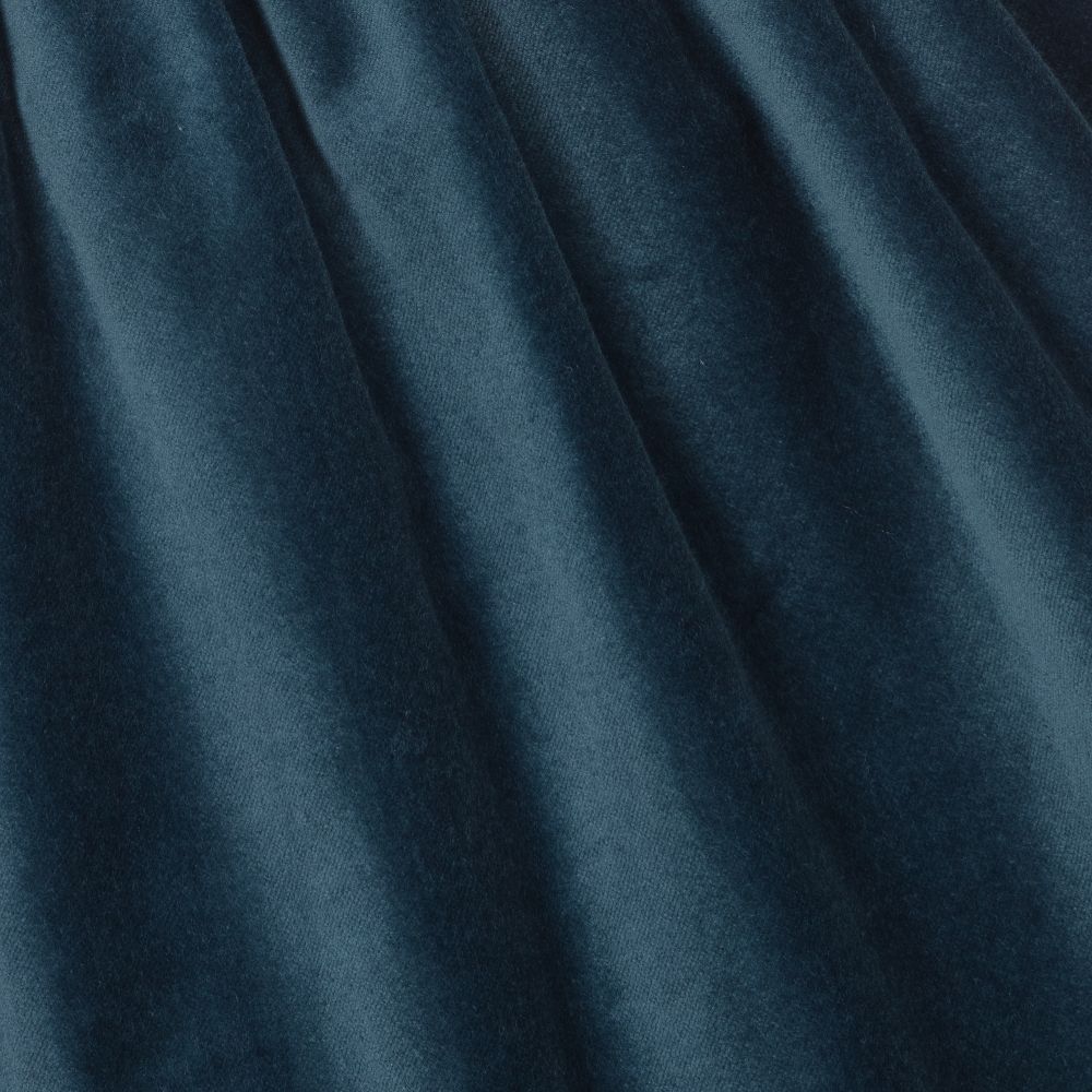 Phi Clothing-Синее бархатное платье с кружевом | Childrensalon Outlet