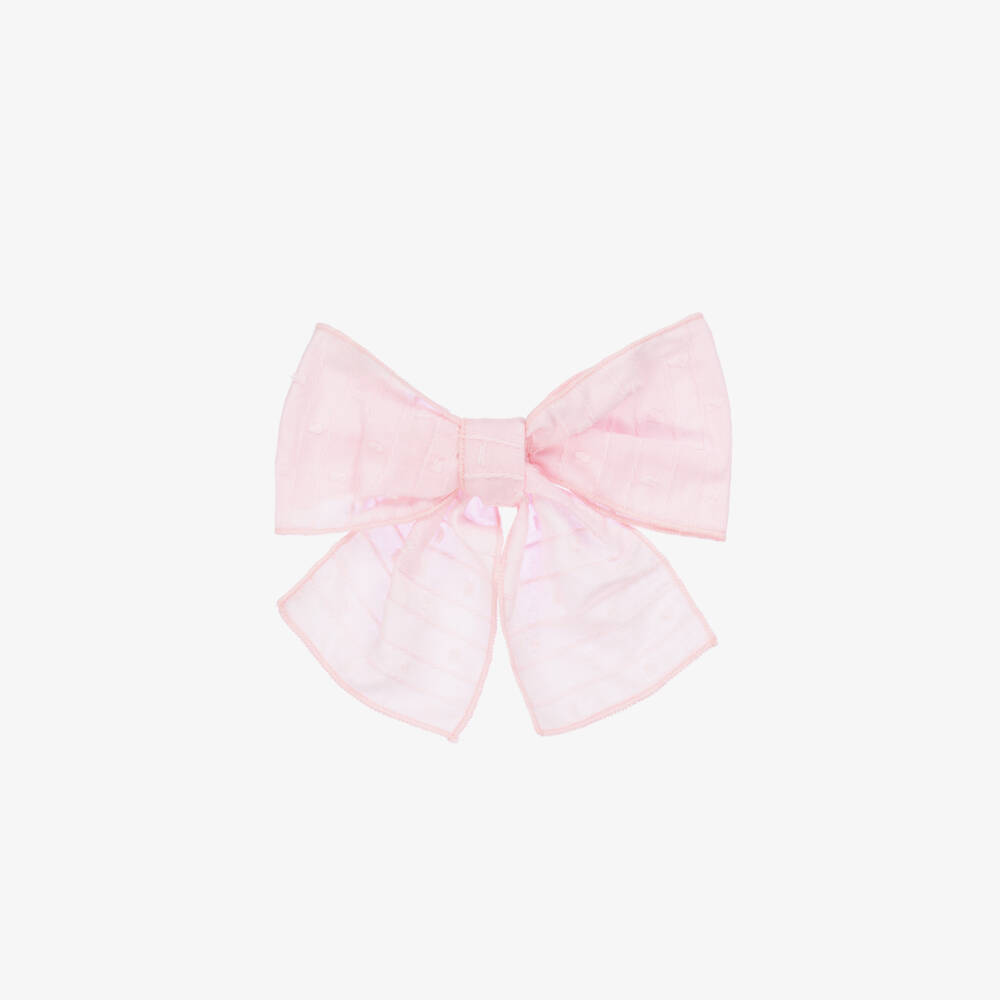 Phi Clothing-Заколка с розовым бантом 15 см для девочек | Childrensalon Outlet