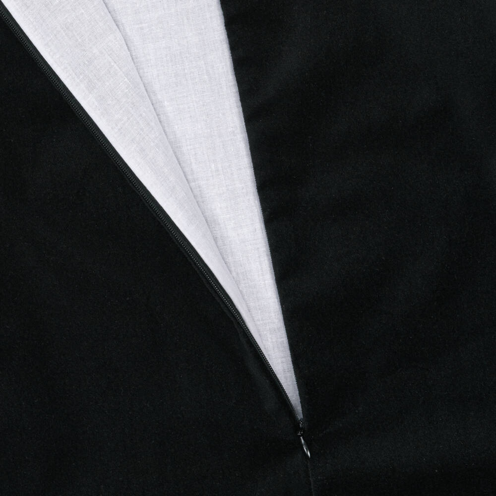 Phi Clothing-فستان مخملي للبنات بياقة براقة | Childrensalon Outlet