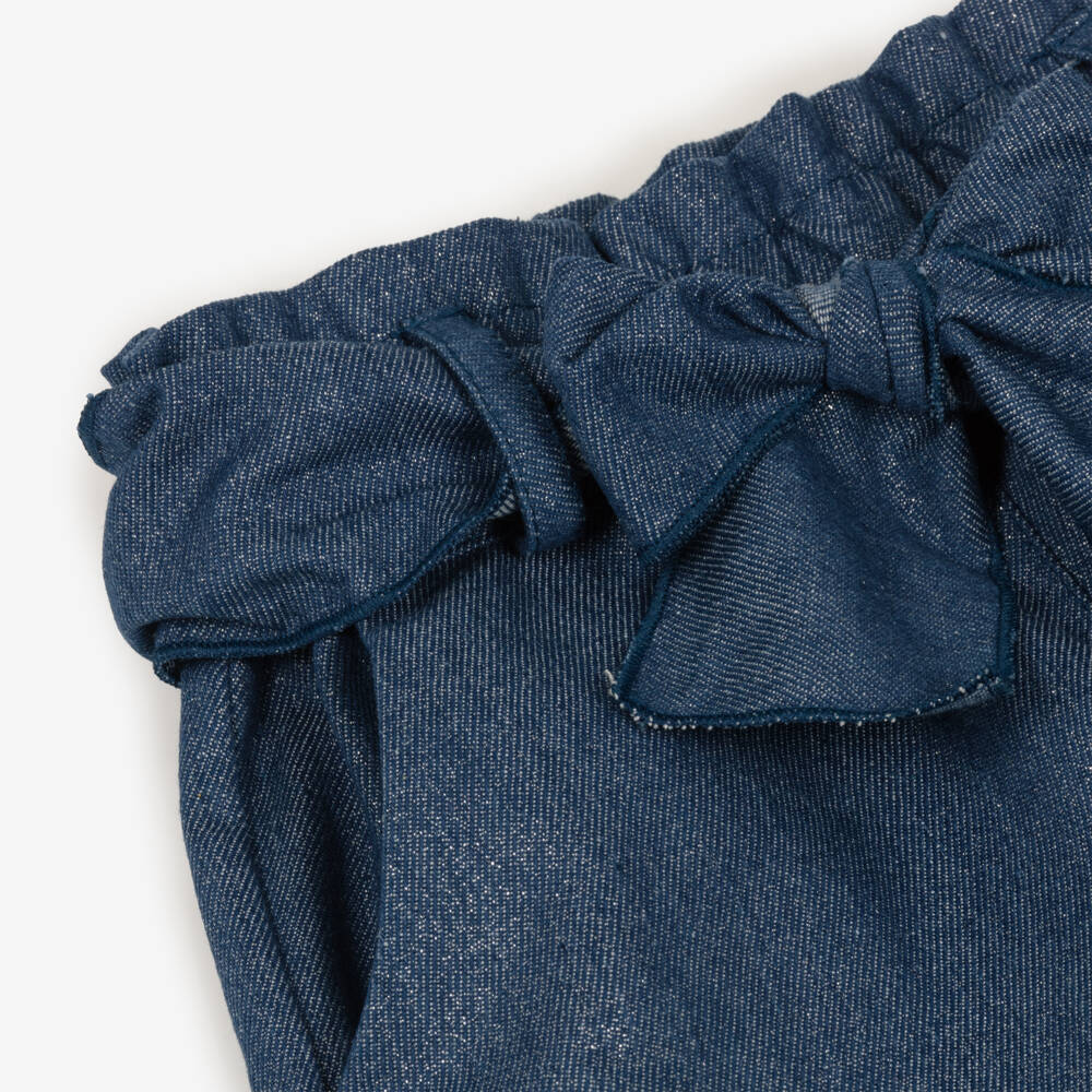 Phi Clothing-Girls Breezy Blue Shorts Ensemble | Childrensalon Outlet