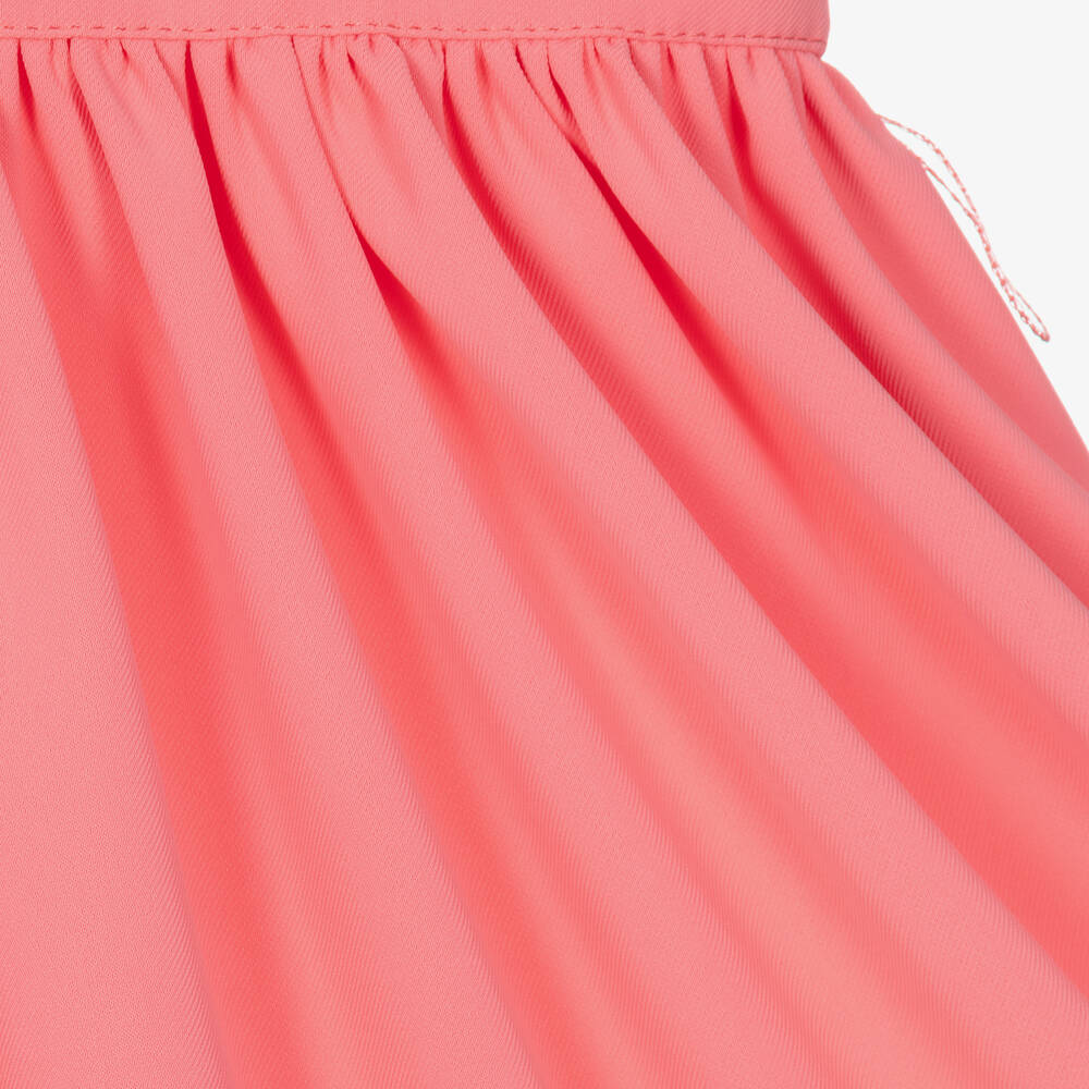 Phi Clothing-Girls Coral Pink Dress | Childrensalon Outlet
