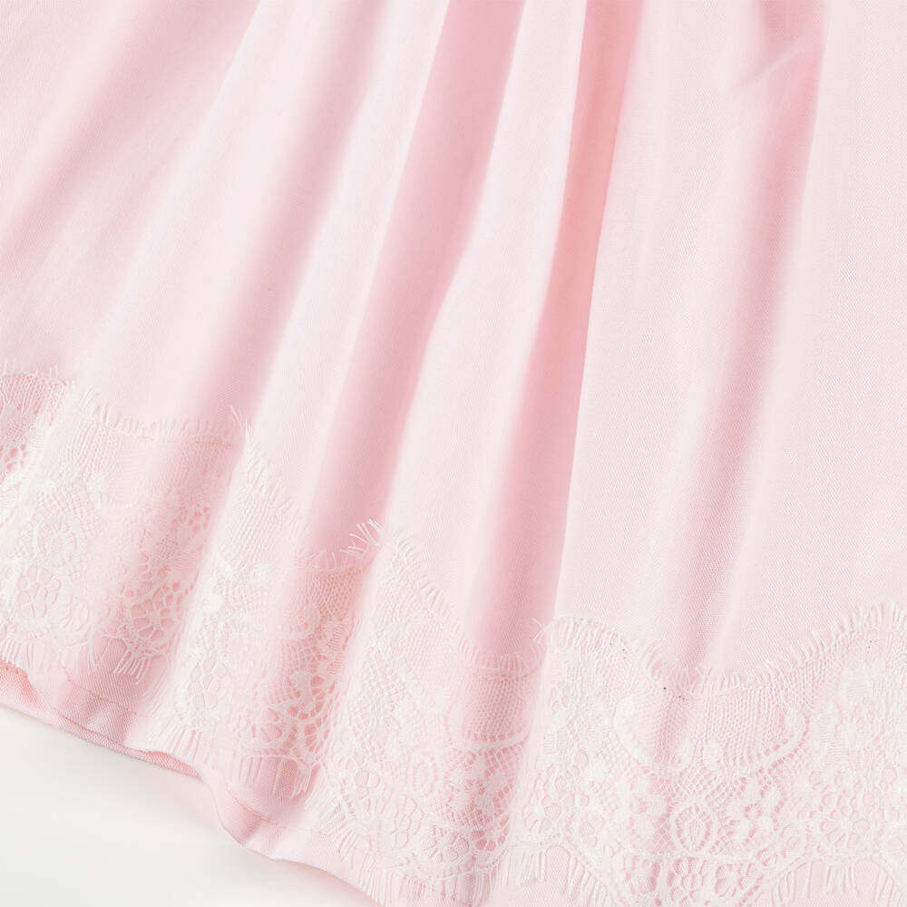 Phi Clothing-Girls Cotton Lace Flutter Frock | Childrensalon Outlet