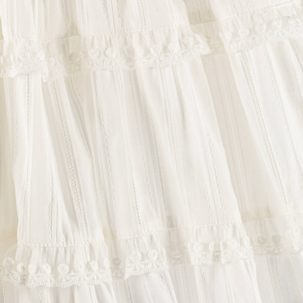 Phi Clothing-Girls Elegant Ivory Lace Ensemble | Childrensalon Outlet