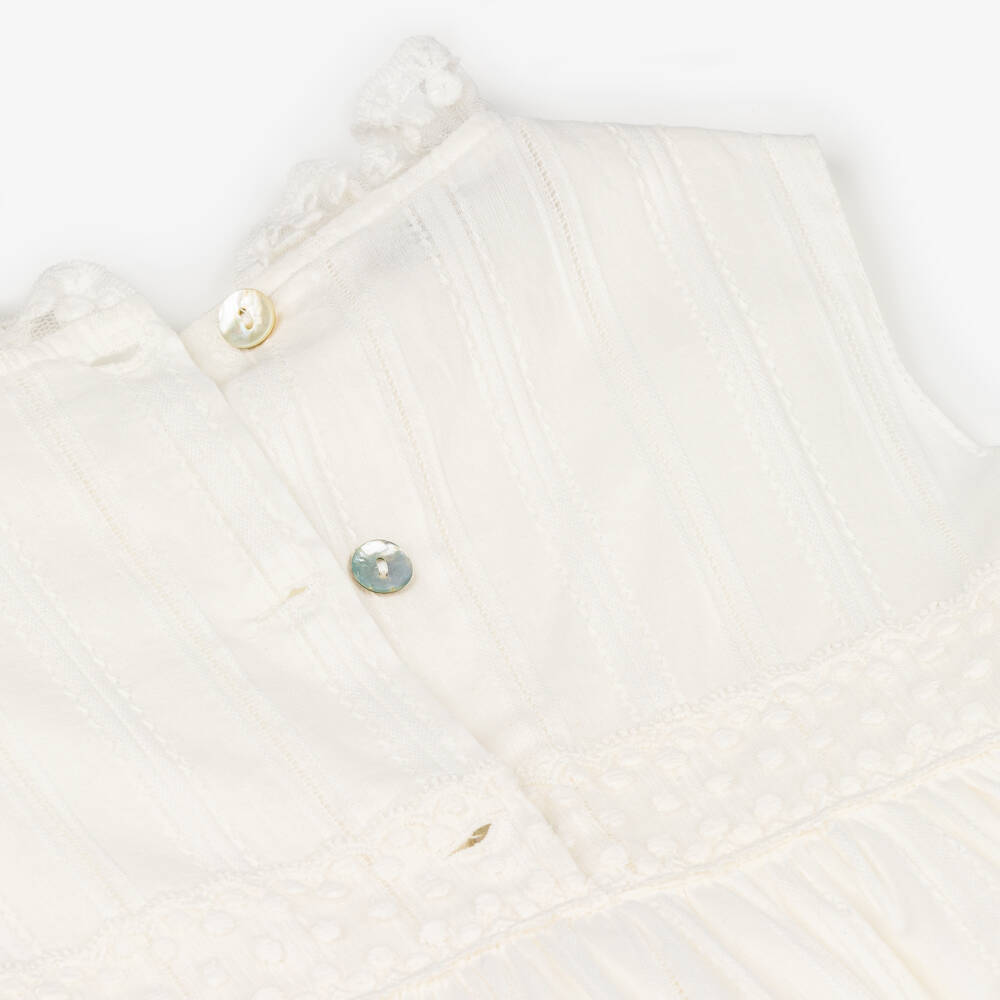 Phi Clothing-Girls Elegant Ivory Lace Ensemble | Childrensalon Outlet