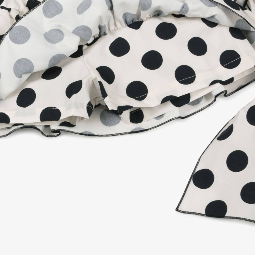 Phi Clothing-Girls Elegant Ivory Skort Set | Childrensalon Outlet