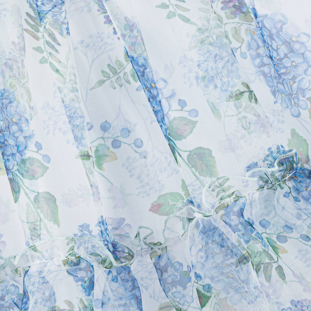 Phi Clothing-Girls Ethereal Blue Blossom Gown | Childrensalon Outlet