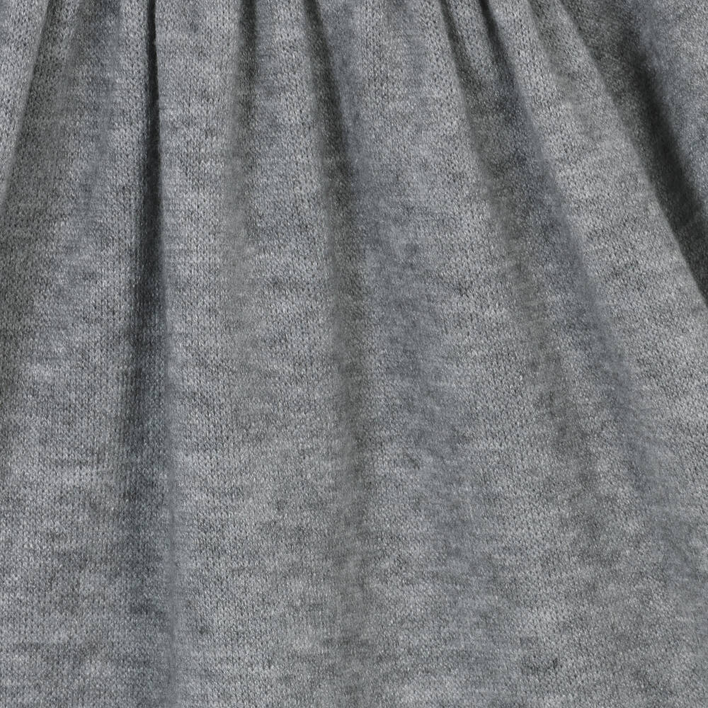 Phi Clothing-Серое трикотажное платье из вискозы | Childrensalon Outlet