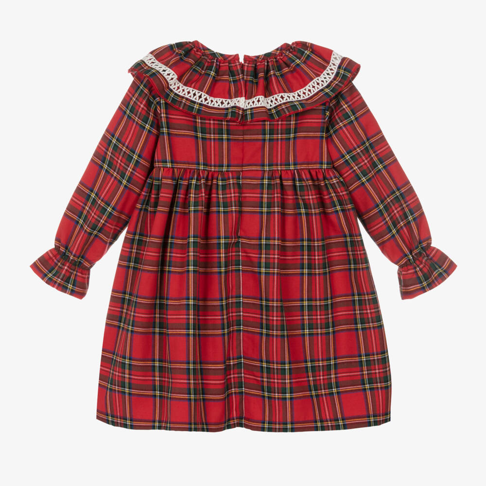 Phi Clothing-Girls Heritage Plaid Cotton Dress | Childrensalon Outlet