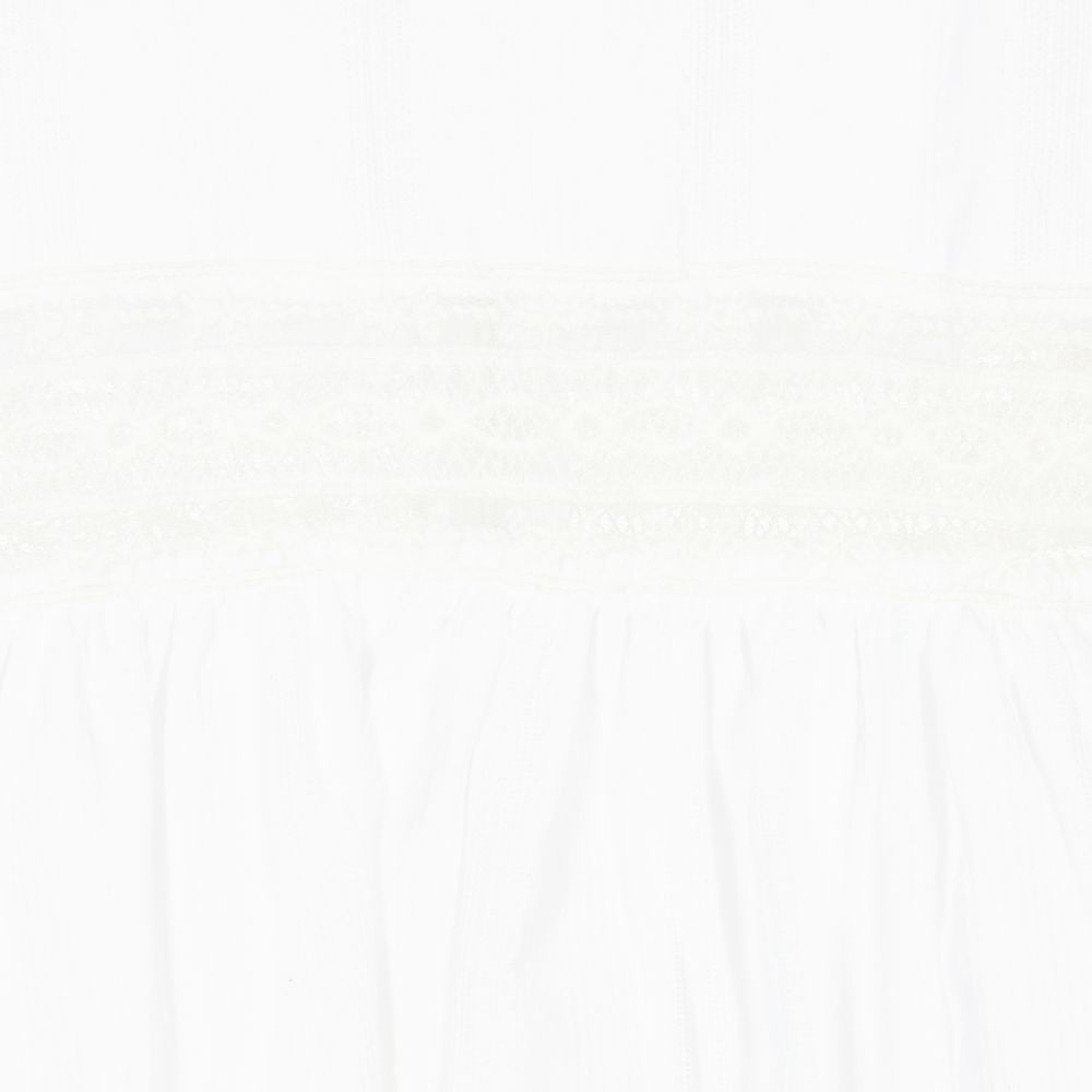 في كلودينغ-فستان قطن لون عاجي | Childrensalon Outlet