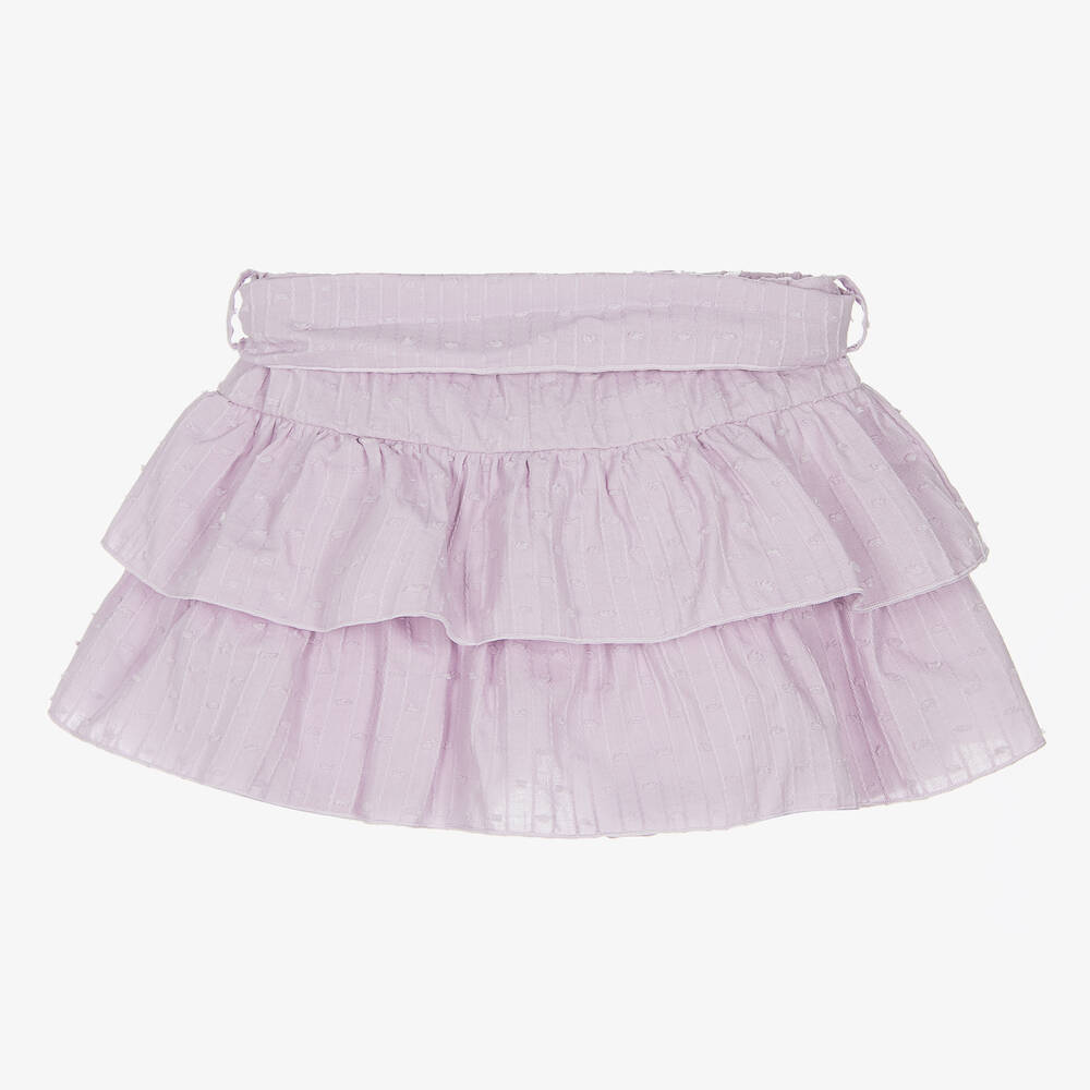 Phi Clothing-Фиолетовые хлопковые шорты | Childrensalon Outlet