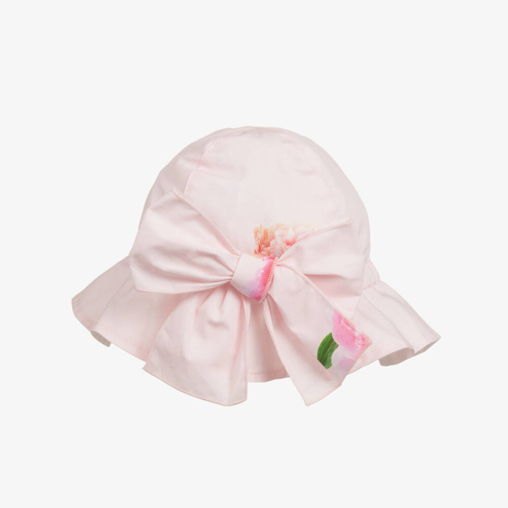 Phi Clothing-Girls Peony Blossom Sunshade Hat | Childrensalon Outlet