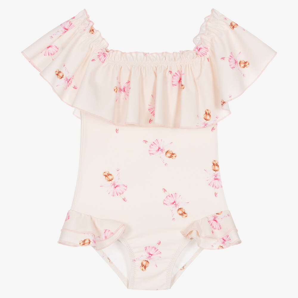 Phi Clothing - Maillot de bain rose ballerine  | Childrensalon