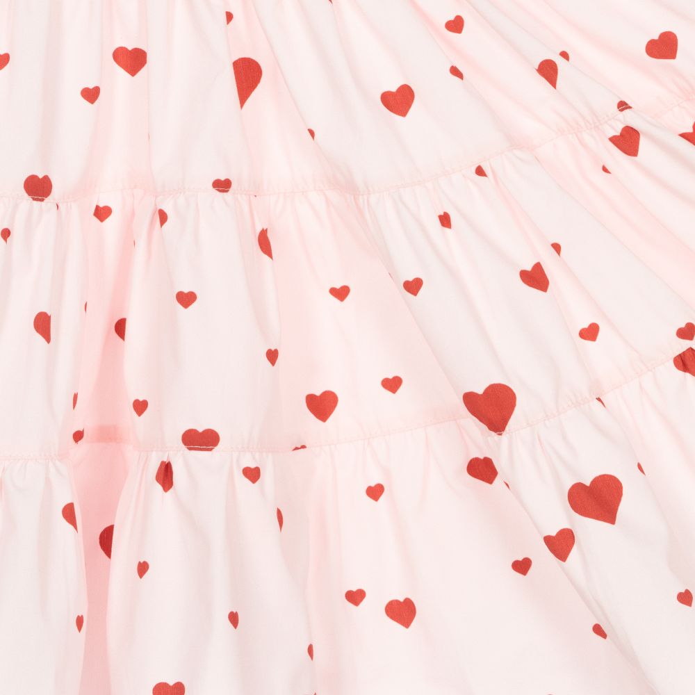 Phi Clothing-فستان قطن ساتين لون زهري | Childrensalon Outlet