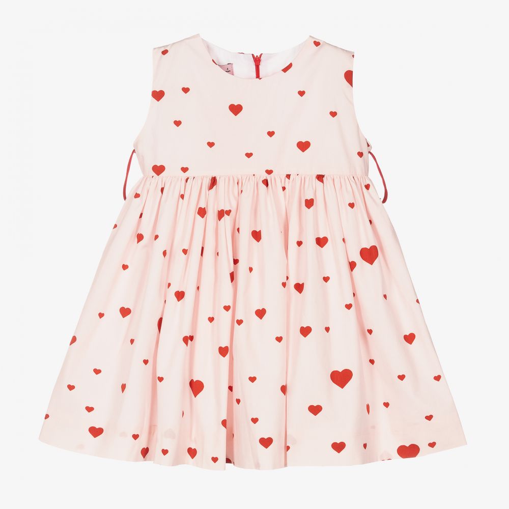 Phi Clothing-فستان قطن لون زهري | Childrensalon Outlet