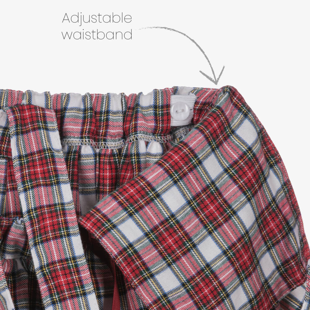 Phi Clothing-Girls Plaid Pinafore Outfit | Childrensalon Outlet