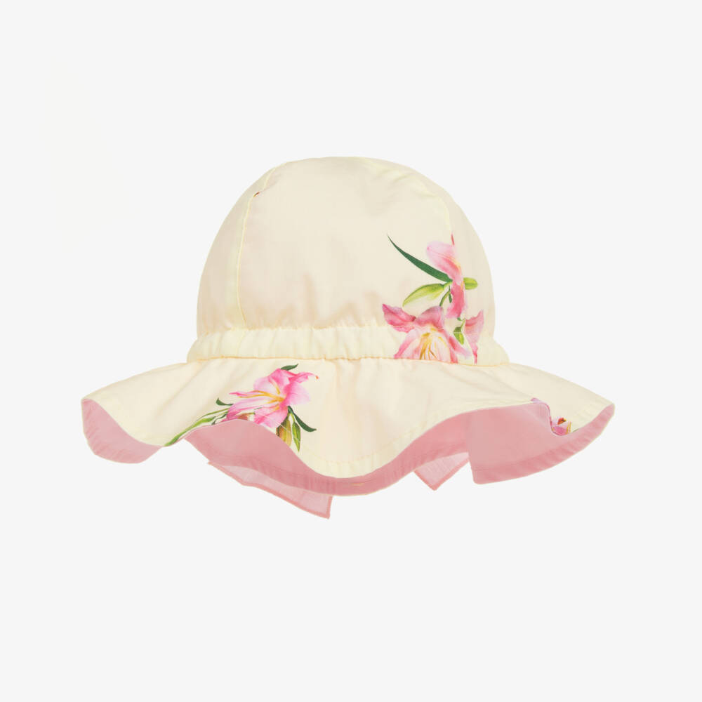 Phi Clothing-Girls Sunny Blossom Cotton Headpiece | Childrensalon Outlet