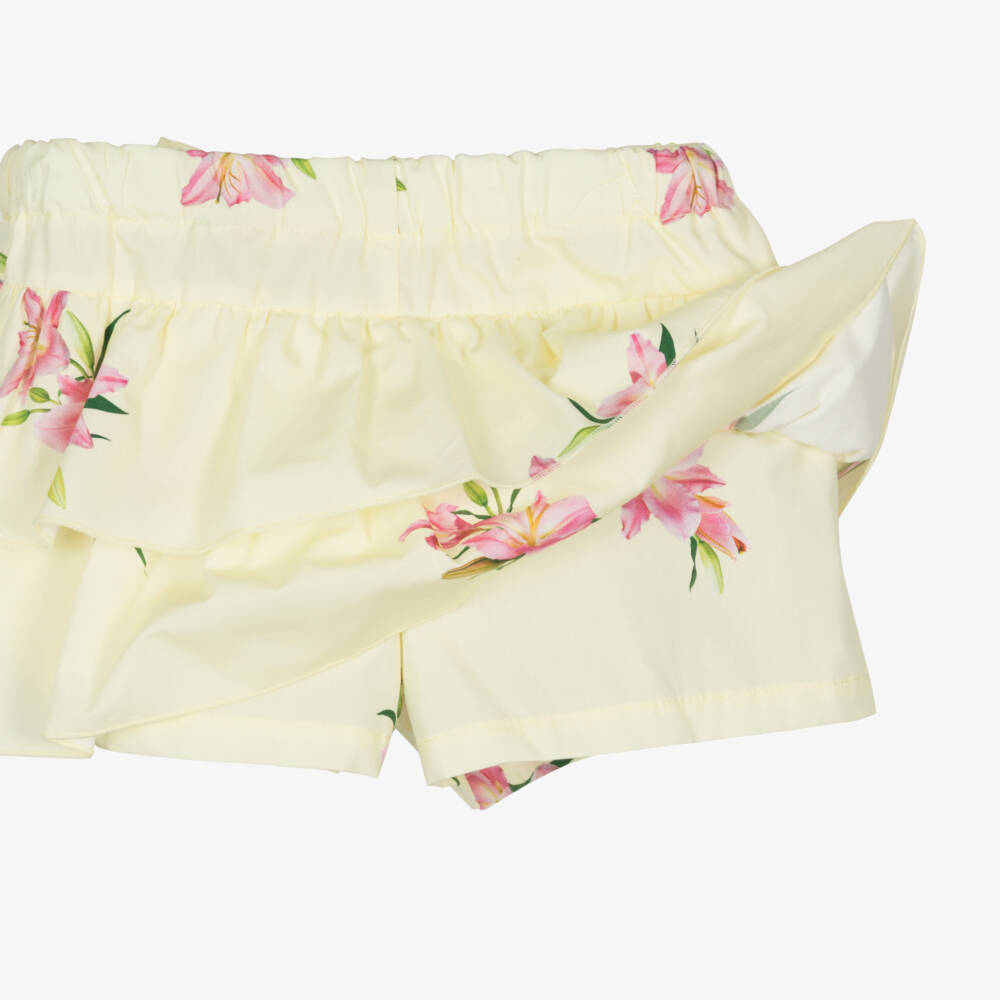 Phi Clothing-Girls Sunny Cotton Skort Ensemble | Childrensalon Outlet