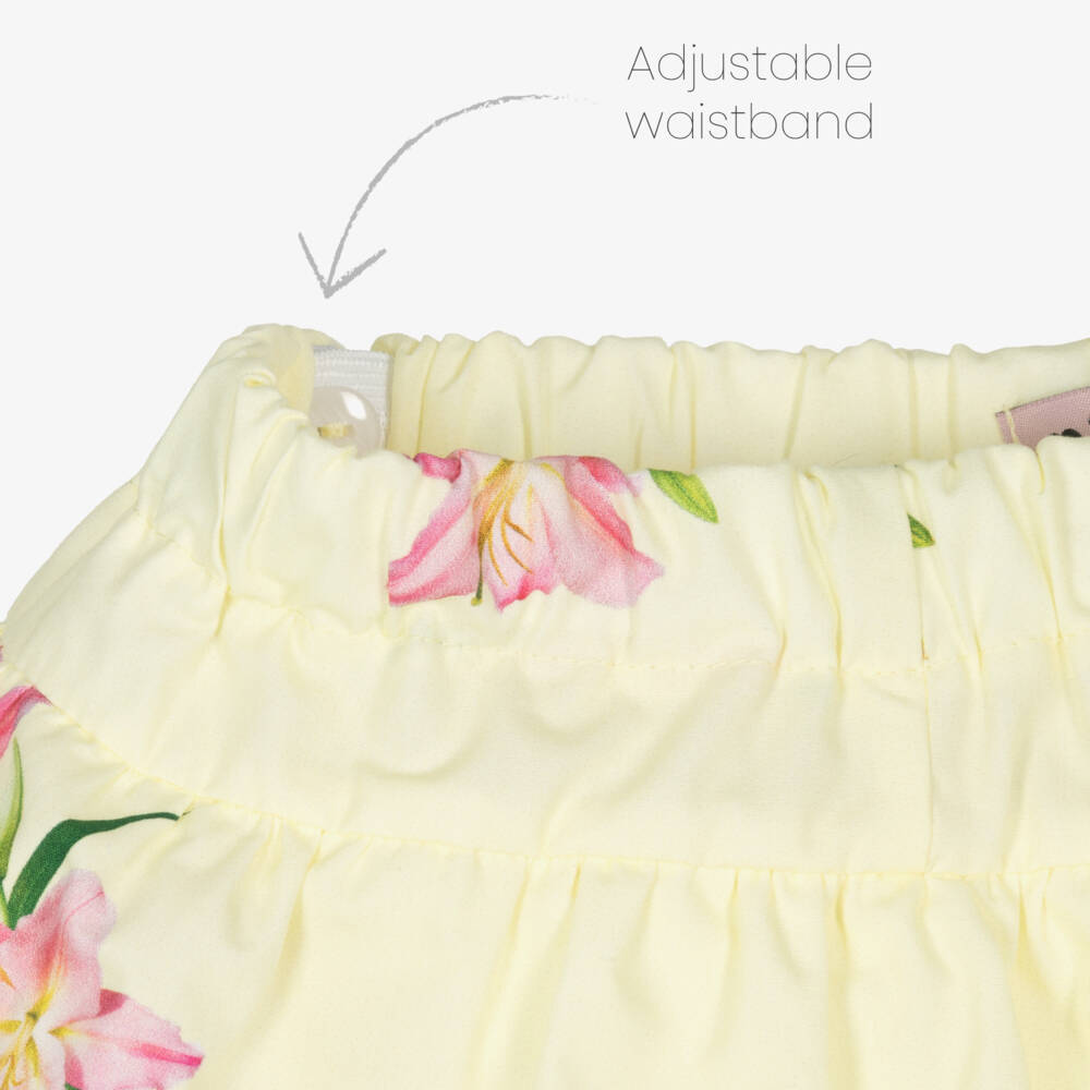 Phi Clothing-Girls Sunny Cotton Skort Ensemble | Childrensalon Outlet