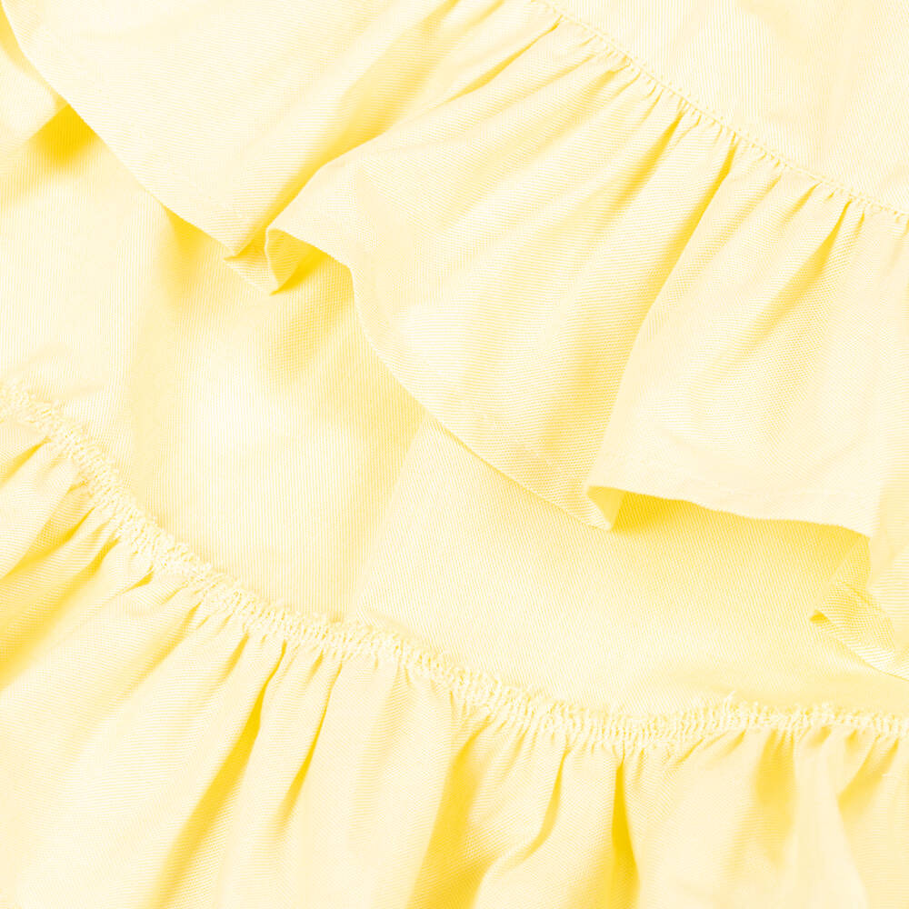 Phi Clothing-Солнечное хлопковое платье с ярусами для девочек | Childrensalon Outlet