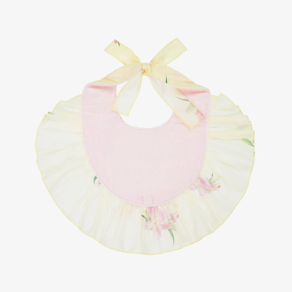 Phi Clothing-Girls Sunshine Floral Cotton Bib | Childrensalon Outlet
