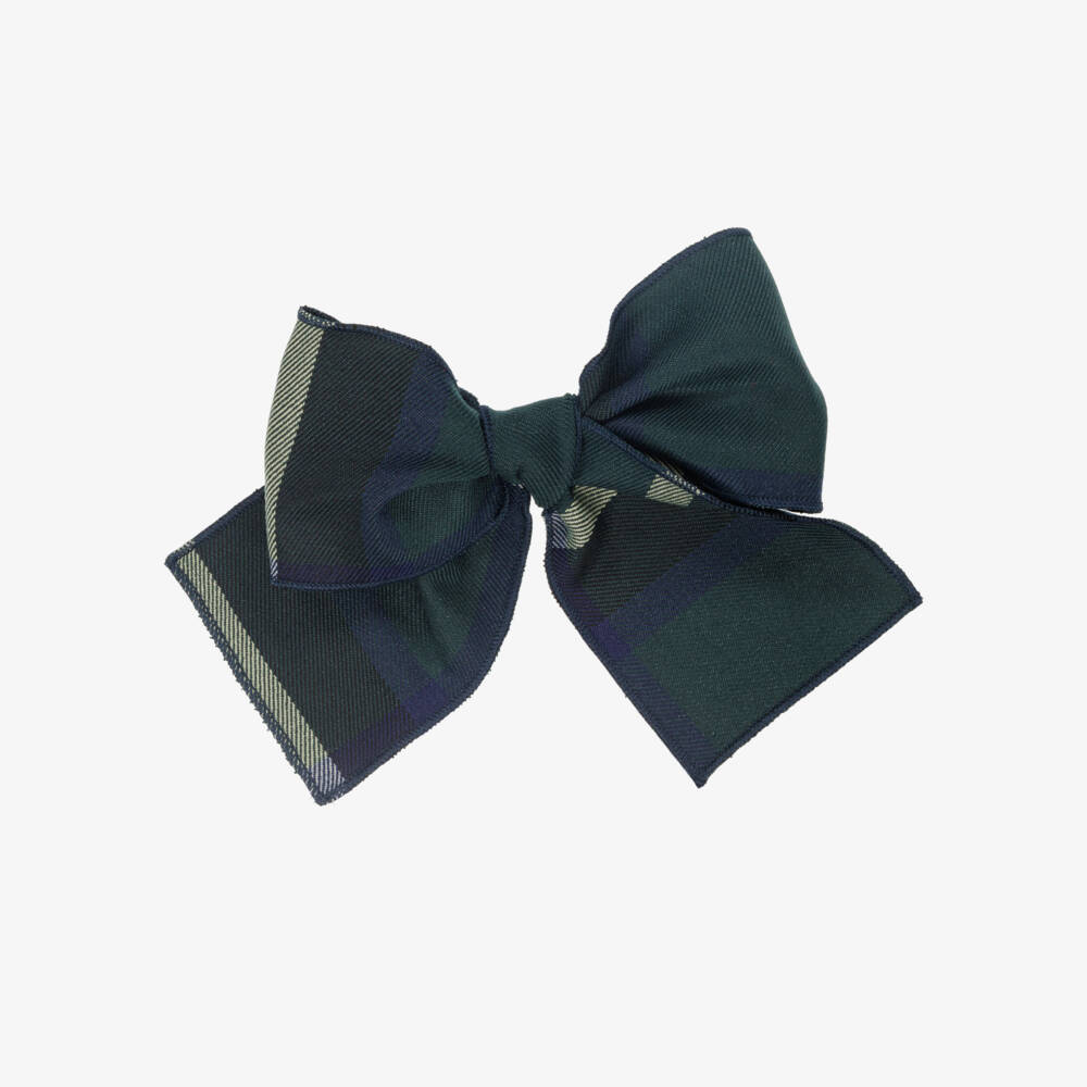 Phi Clothing-Girls Tartan Hair Bow Clip | Childrensalon Outlet