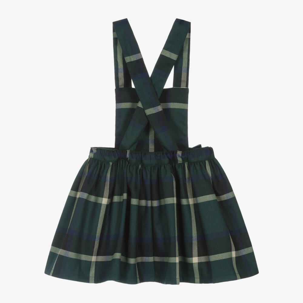 Phi Clothing-Girls Tartan Pinafore Dress | Childrensalon Outlet