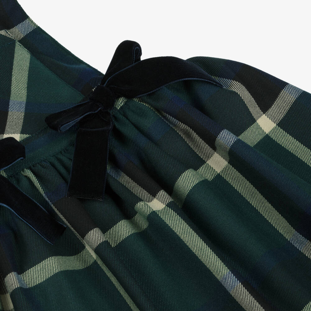 Phi Clothing-Girls Tartan Pinafore Dress | Childrensalon Outlet