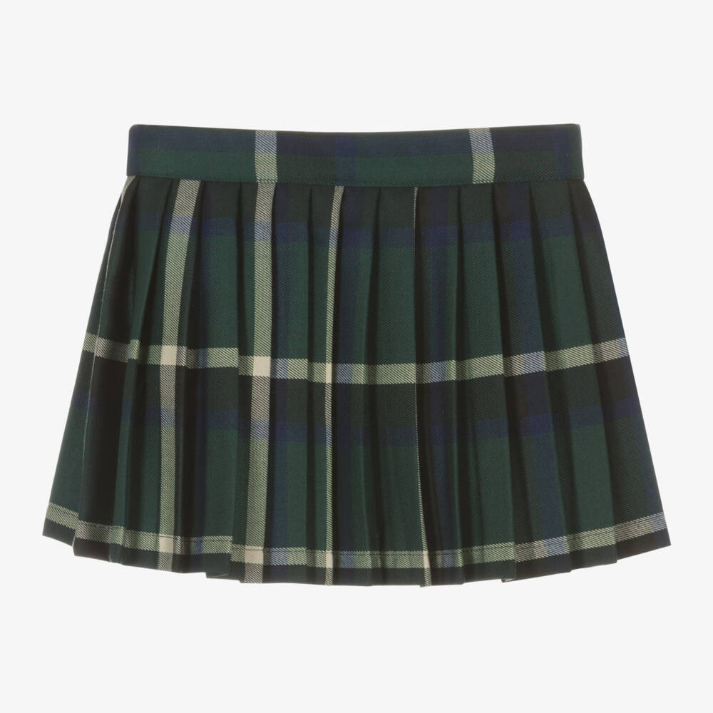 Phi Clothing-Girls Tartan Pleated Skirt | Childrensalon Outlet