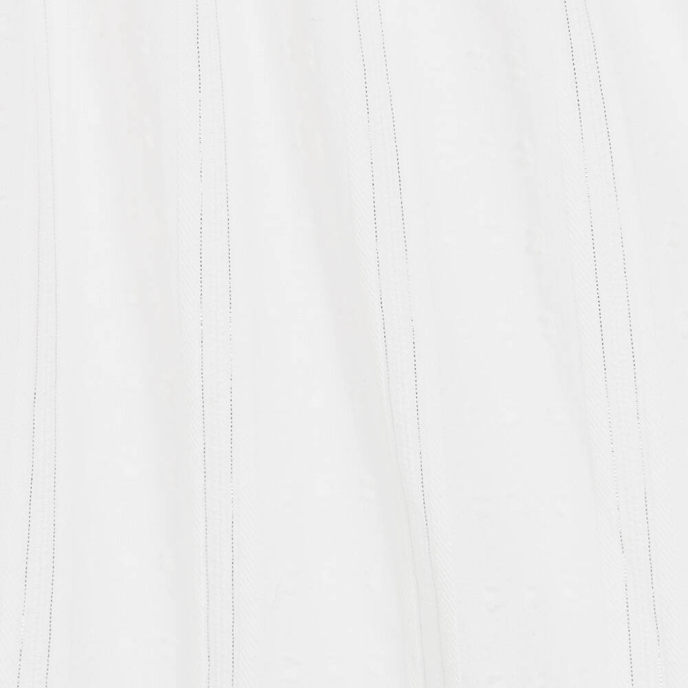 Phi Clothing-Girls White Cotton Dress | Childrensalon Outlet