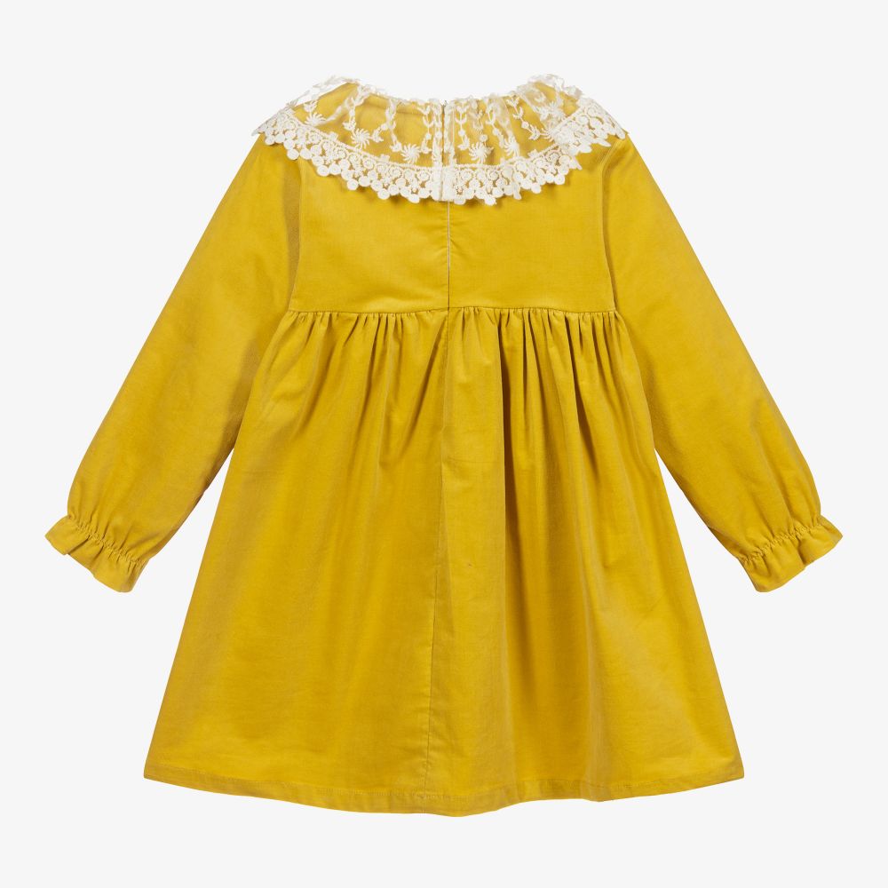 Mustard shop kids dress