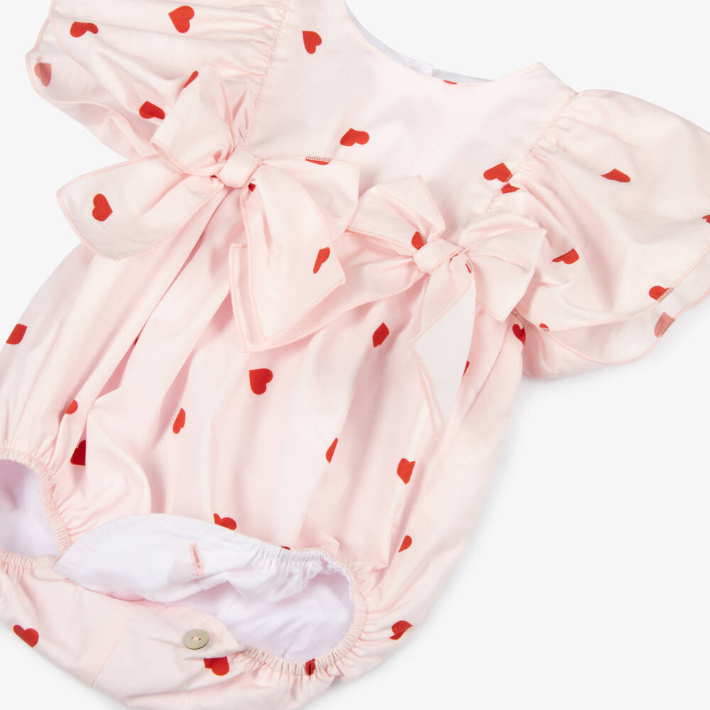 Phi Clothing-Little Ladies Pink Heart Shortie | Childrensalon Outlet