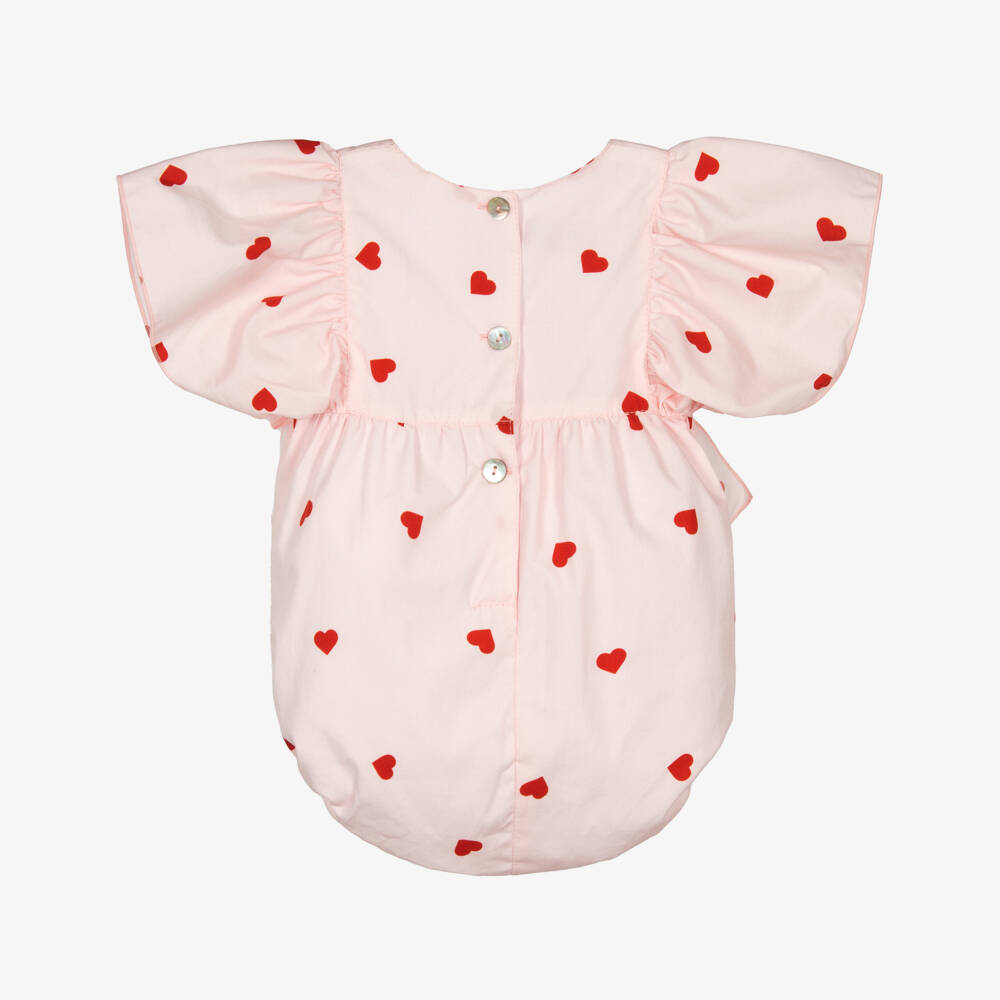 Phi Clothing-Little Ladies Pink Heart Shortie | Childrensalon Outlet