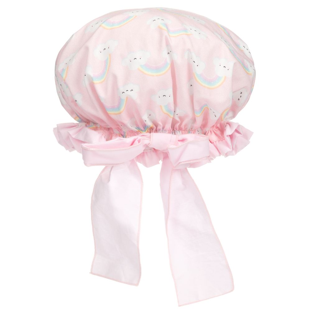 Phi Clothing-Pink Cotton Baby Sun Hat | Childrensalon Outlet