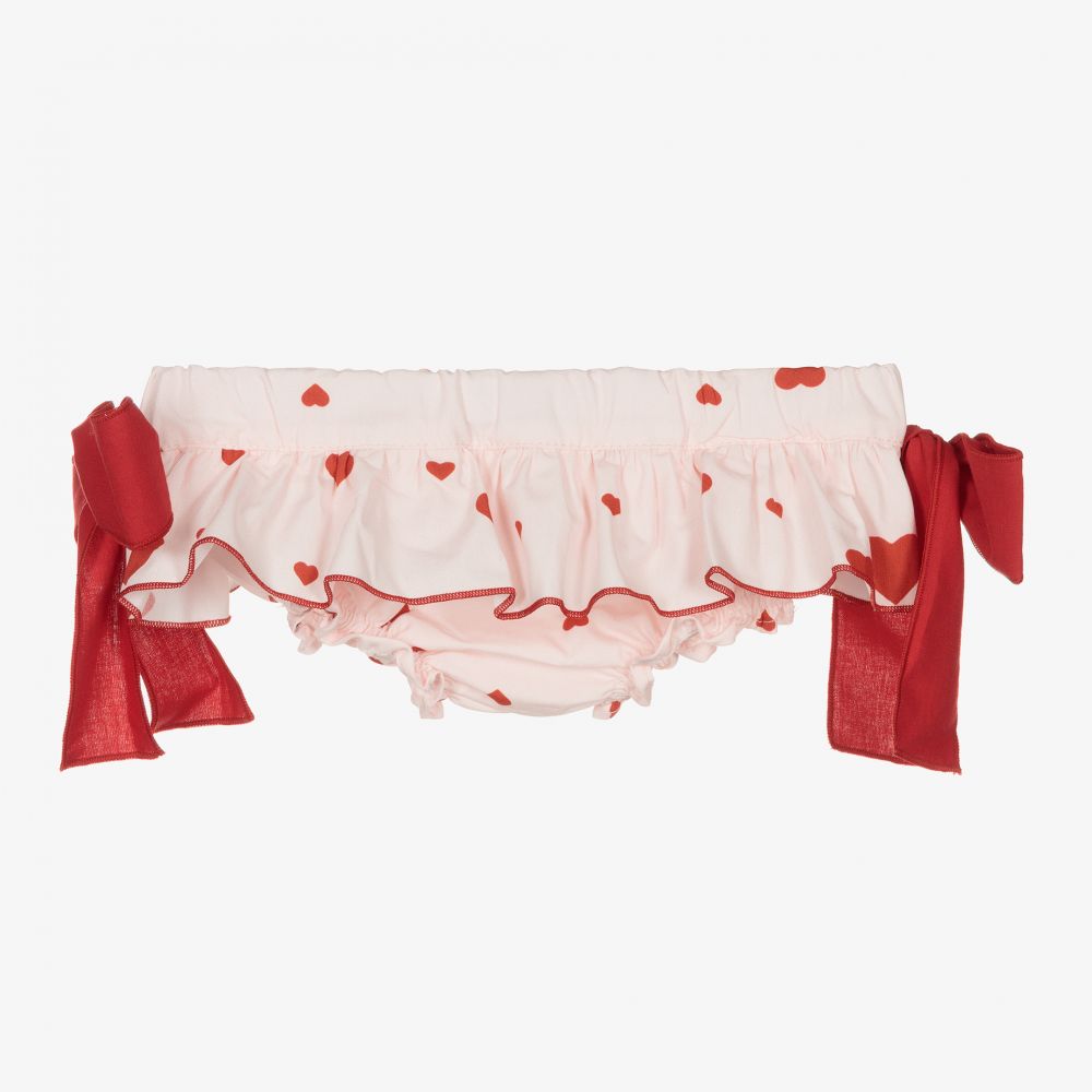 Phi Clothing - Pink Heart Bloomer Shorts | Childrensalon