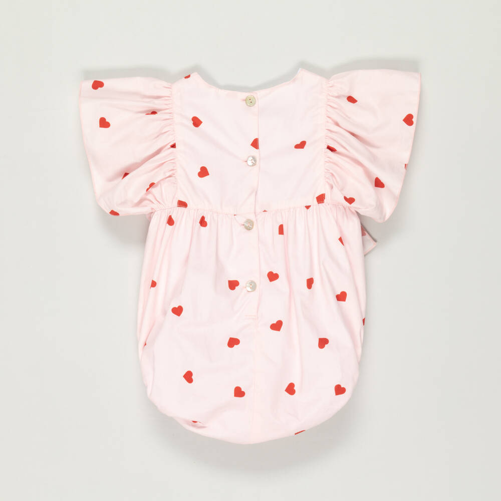 Phi Clothing-Preloved Baby Girls Pink Cotton Shortie (2 years) | Childrensalon Outlet